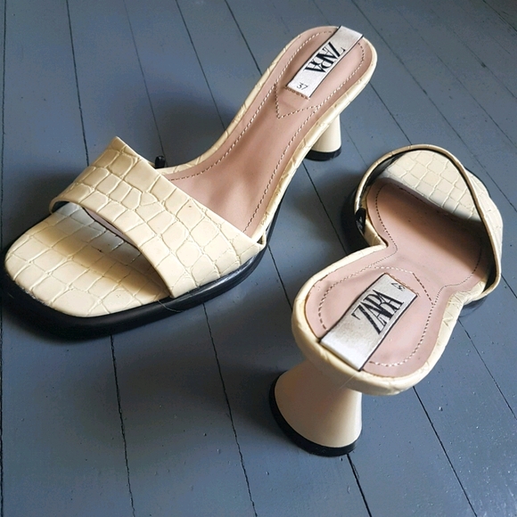 Zara Shoes - Zara Women's Heeled Mules